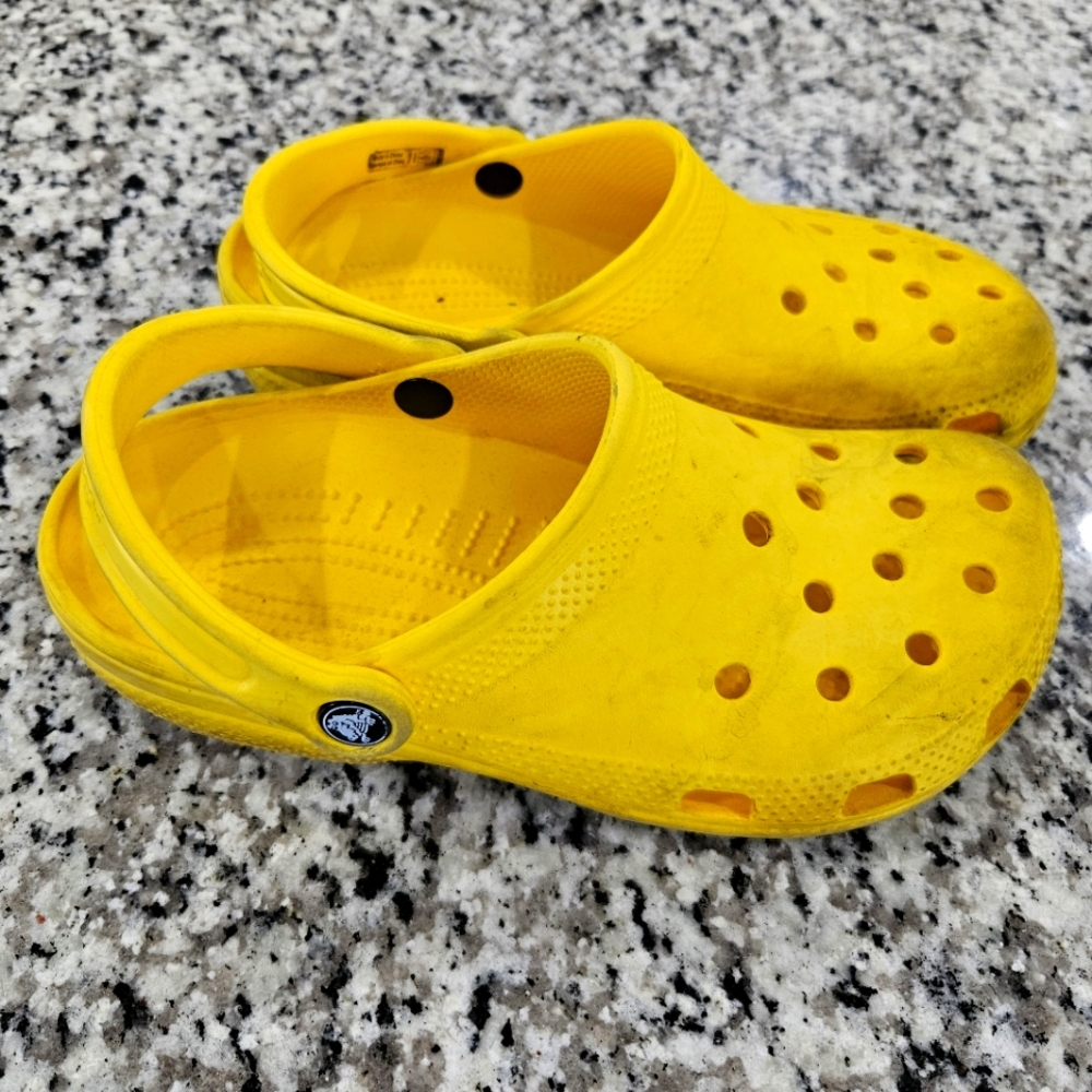 Yellow Crocs - image 1